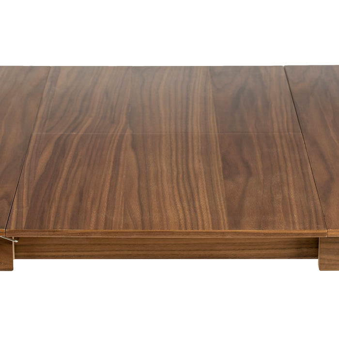 Zuiver Glimps Eettafel Uitschuifbaar - 180/240 x 90 cm - Walnoot