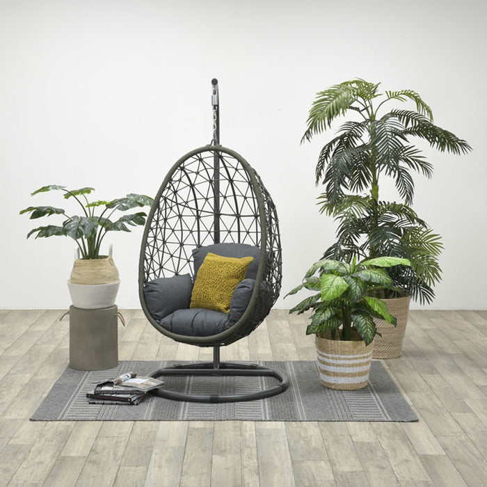 Garden Impressions Panama Swing Egg - rope mos groen