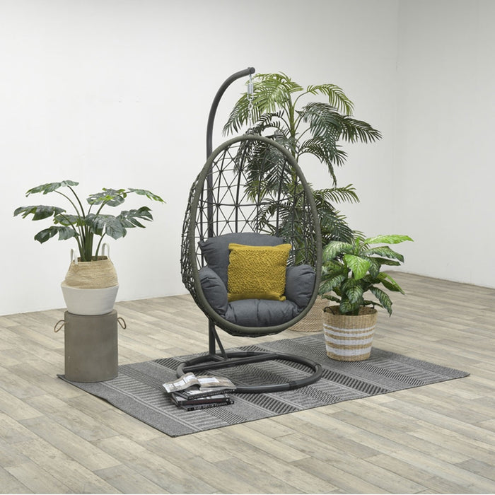 Garden Impressions Panama Swing Egg - rope mos groen