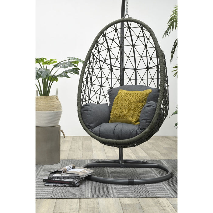 Garden Impressions Panama Swing Egg - rope mos groen