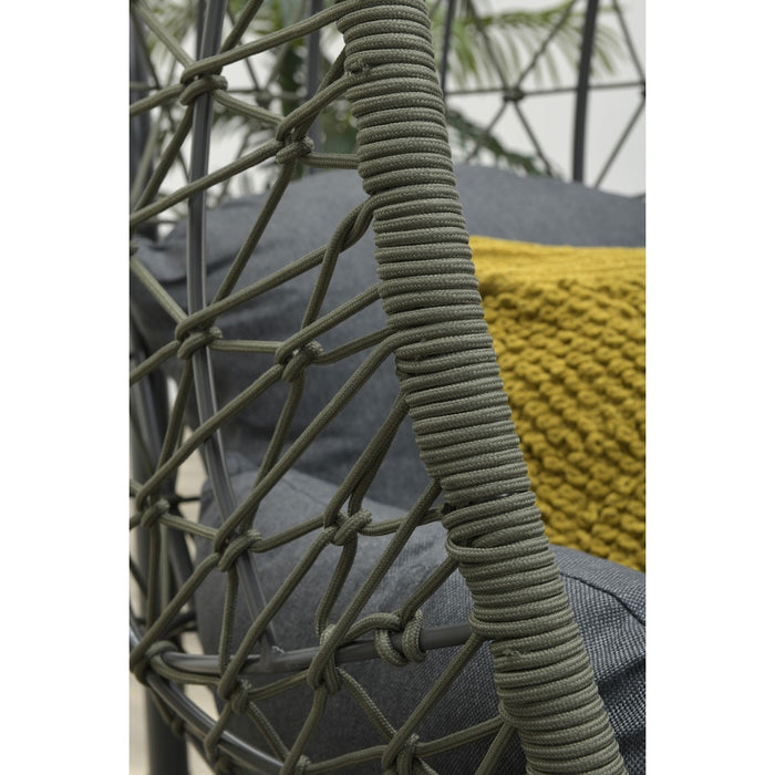 Garden Impressions Panama Swing Egg - rope mos groen