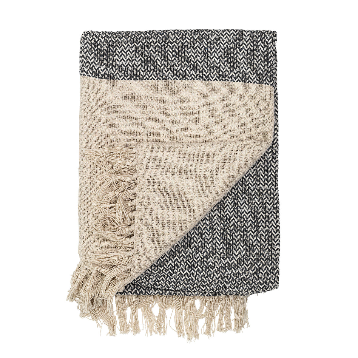 Bloomingville Natural Plaid