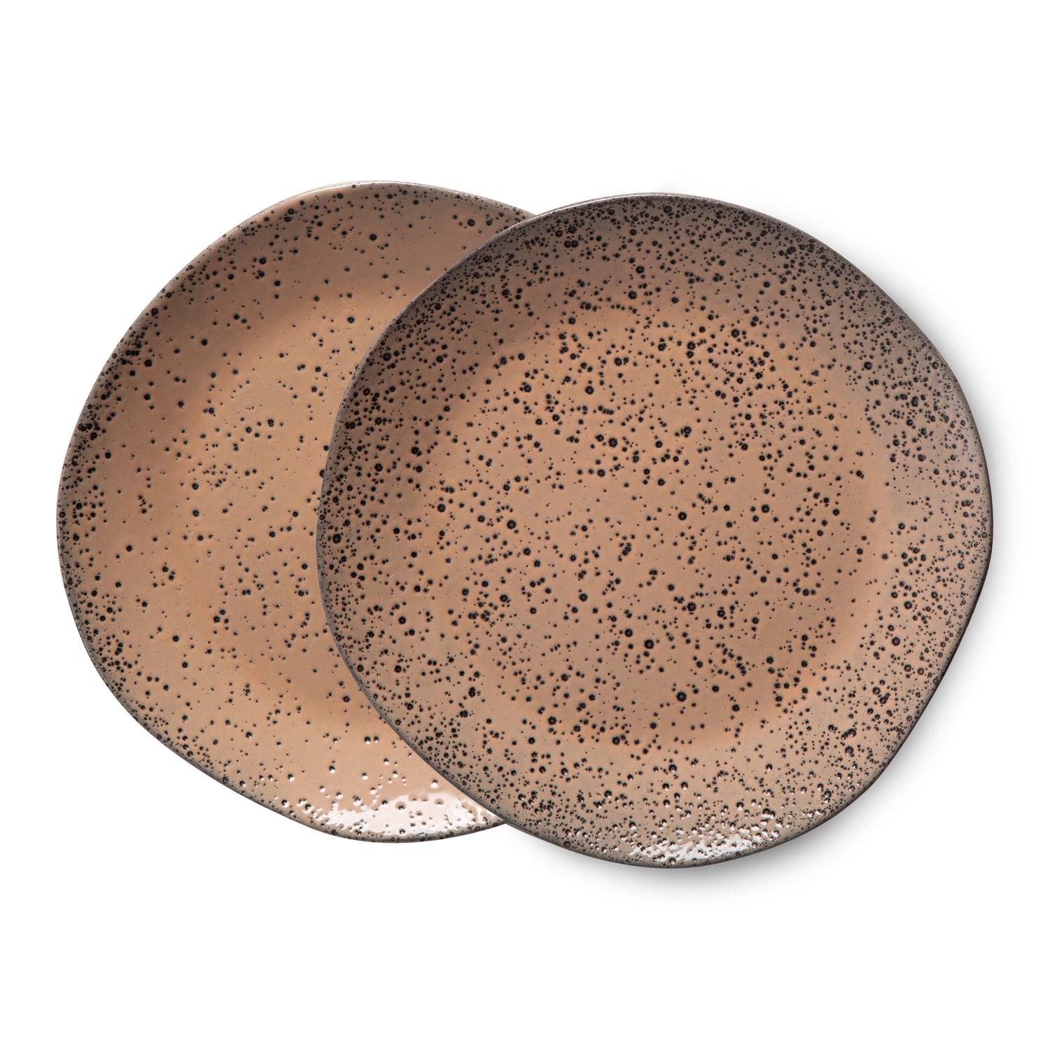 HKliving Gradient Ceramics Dessertbord Ø 16 cm - Set van 2