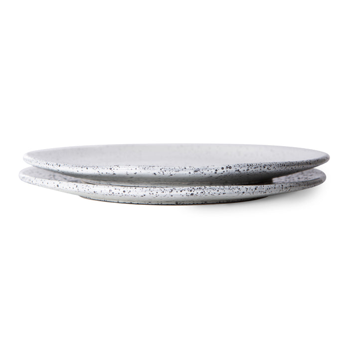 HKliving Gradient Ceramics Bord Ø 22,5 cm - Set van 2