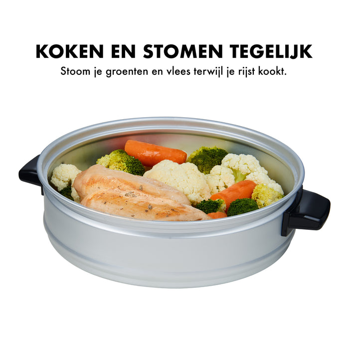 MOA Digitale Rijstkoker met stomer - 1.8 liter - RC18D
