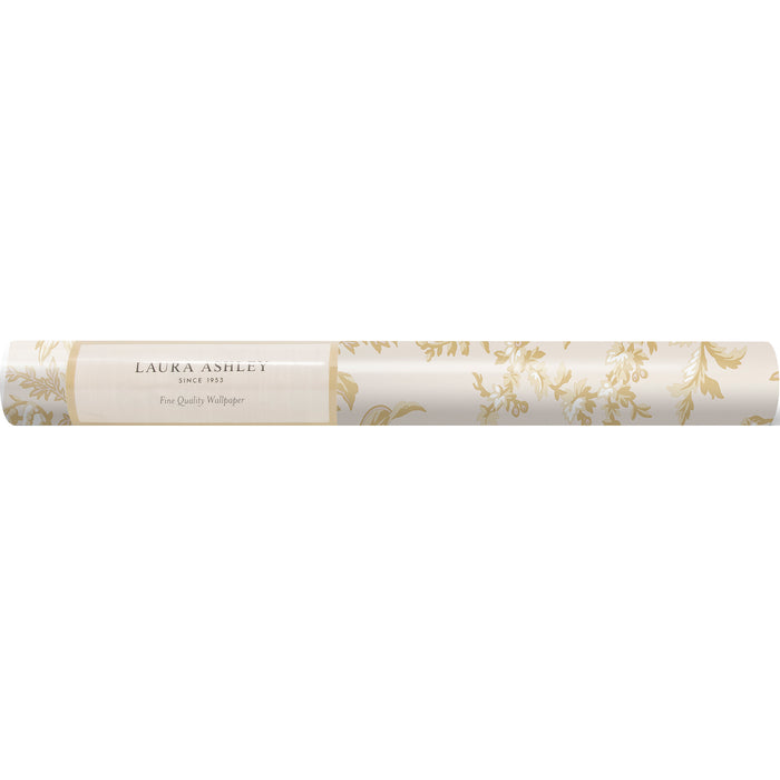 Laura Ashley Picardie Behang - Bloemen - 10mx52cm - Geel
