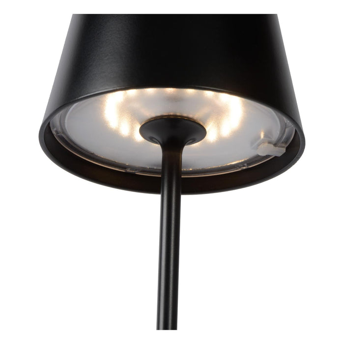 Lucide JUSTIN Tafellamp - Zwart