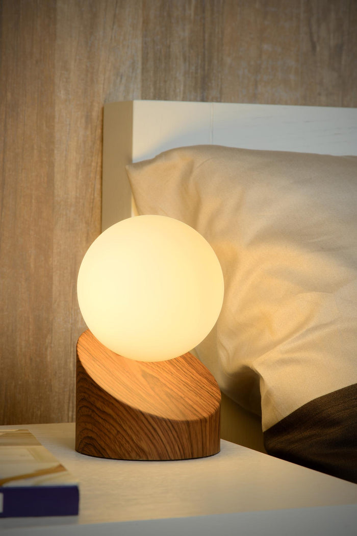 Lucide LEN Tafellamp - Hout
