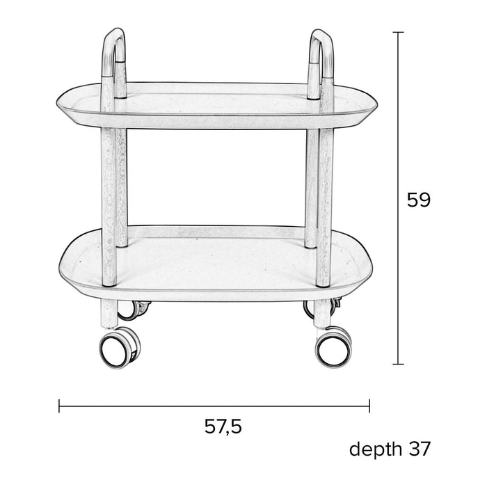 by fonQ Basic Maja Trolley
