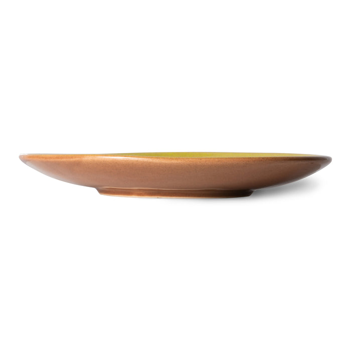 HKliving 70's Dessertbord Ø 17,5 cm - Set van 2 - Eclipse