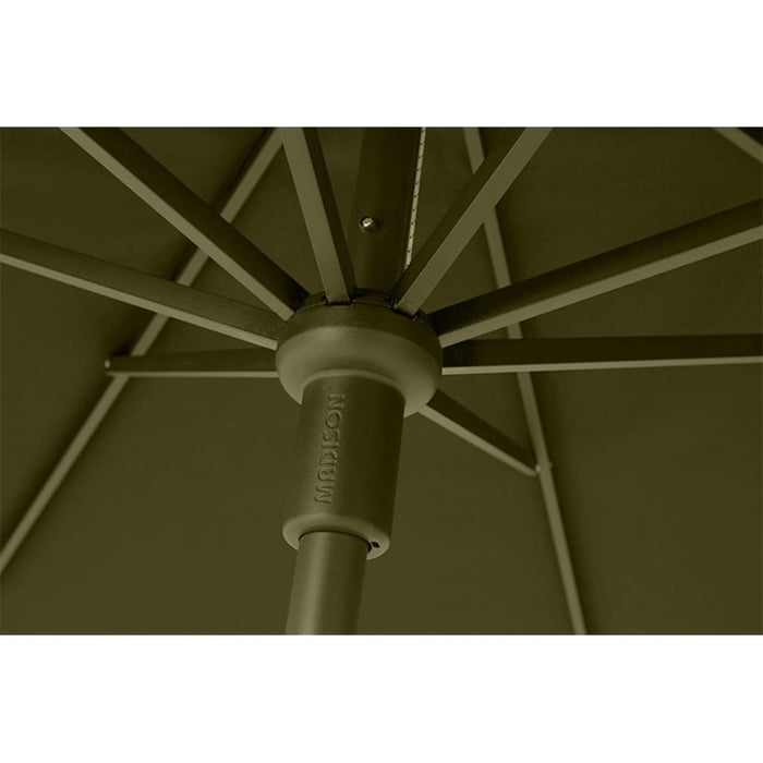 Madison Parasol Syros Luxe rond 350 cm saliegroen
