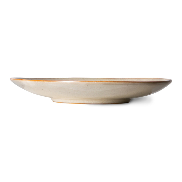 HKliving 70's Bord Ø 22 cm - Set van 2 - Mist