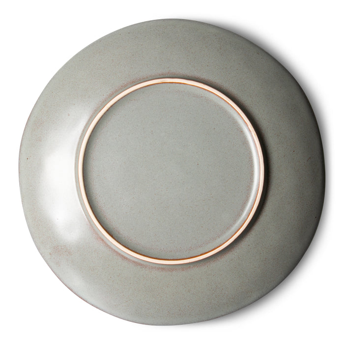HKliving 70's Dinerbord Ø 29 cm - Set van 2 - Mineral