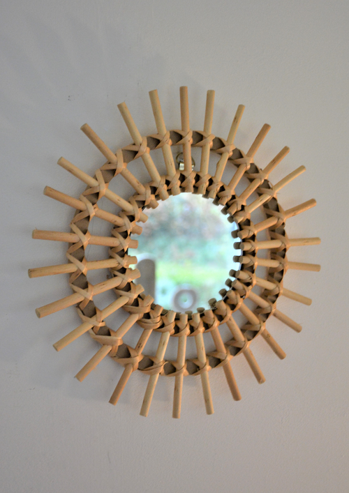 Bali Lifestyle | Ronde Rotan Spiegels | Spiegel set van 3