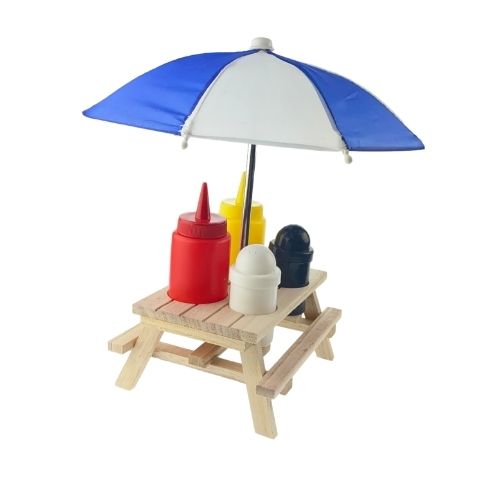 Orange85 Cruet Standaard Peper Zout Saus 6-delig