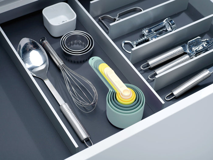 Nest maatlepel Set 8-delig (kleurenmix pastel) - Joseph Joseph