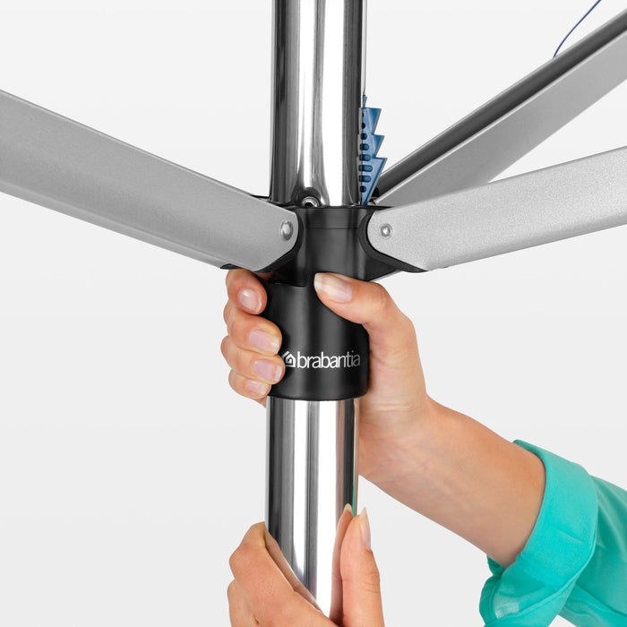 Brabantia Topspinner Droogmolen 40 m + Betonanker