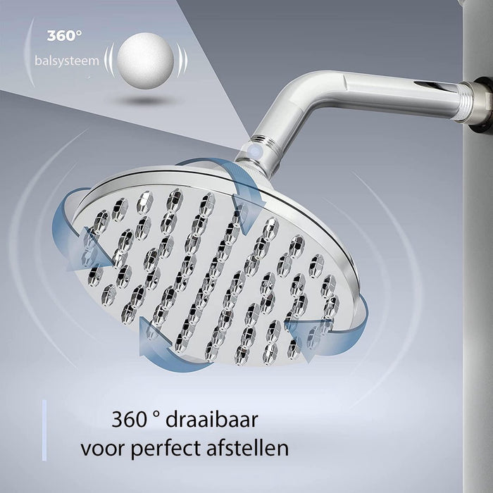 Sens Design Tuindouche – Solar buitendouche – Zilver – 35 liter