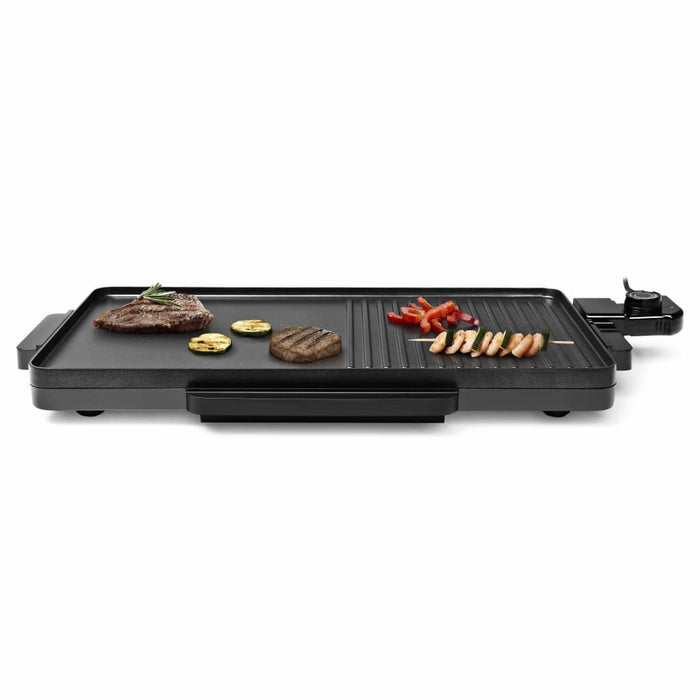Tristar Bakplaat elektrisch 2-in-1 2000 W 49x27 cm zwart