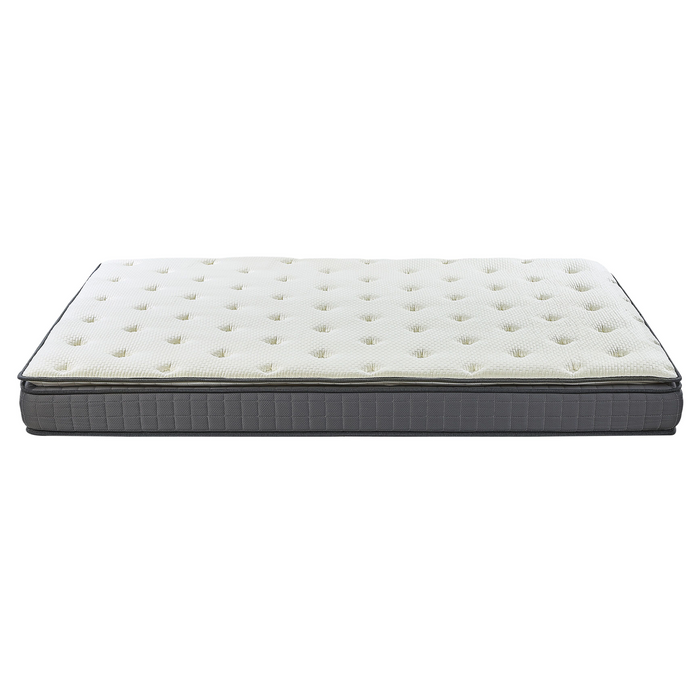 Beliani - CHARM - Traagschuimmatras - Wit - 160 x 200 cm - Polyester