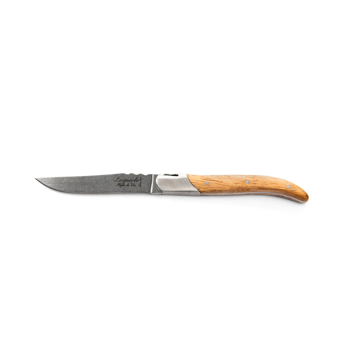 Laguiole Style de Vie Luxury Line steakmessenset 6-personen eikenhout