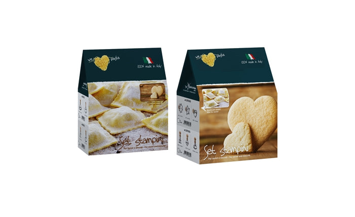 Eppicotispai - Ravioli Uitstekerset 3-delig, bloem|hart|ster - Eppicot