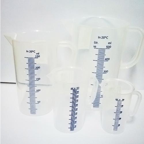 Habitas4U - Kunststof maatbeker - 0.1 liter - Habitas