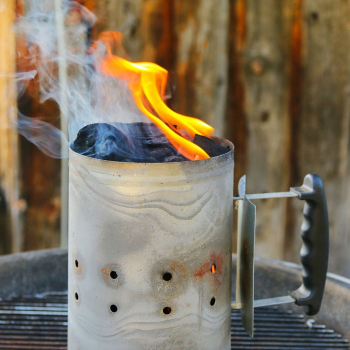 Orange85 Bbq Starter Aansteker Kolenbrander Elektrisch Zilver 27 cm...