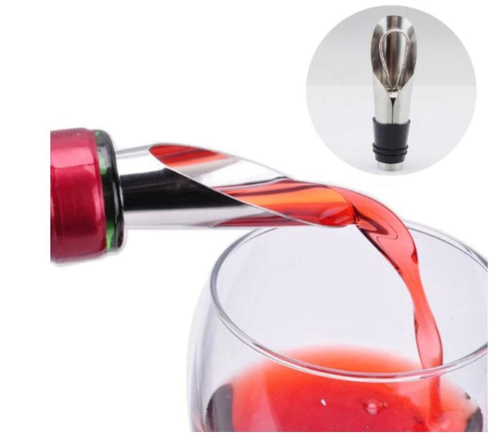 Aretica Wijnschenker en stopper RVS