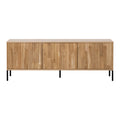 WOOOD New Gravure Tv-meubel B 150 cm - Eiken - Naturel