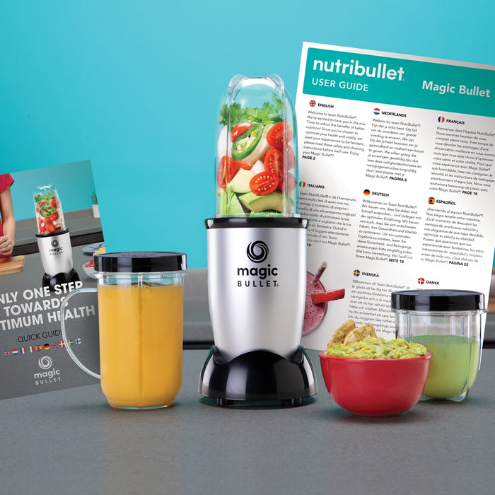 Magic Bullet - Blender - 11-delig - Zilver