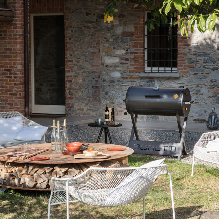 Boretti Barilo Houtskoolbarbecue B 105 x D 54 cm