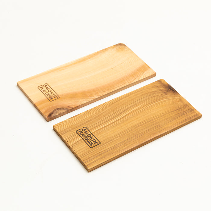 Smokin' Flavours - Cederhouten planken 2 stuks Smokin' Flavours