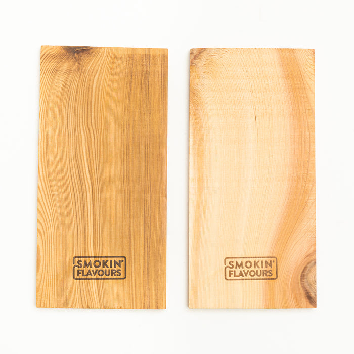 Smokin' Flavours - Cederhouten planken 2 stuks Smokin' Flavours