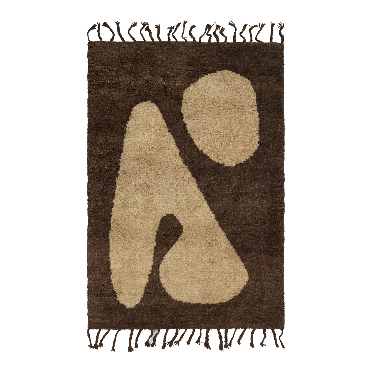 ferm LIVING Abstract Vloerkleed 80 x 120 cm