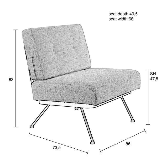 Zuiver Bowie Fauteuil