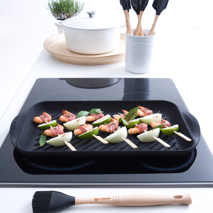 Le Creuset XXL grill met groeven