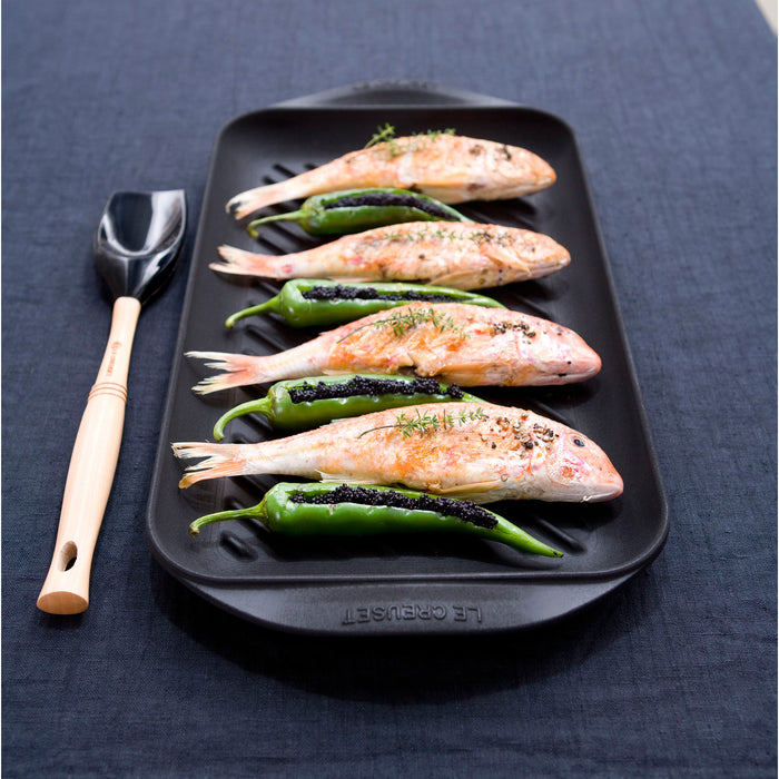 Le Creuset XXL grill met groeven