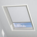 Rollit Mick Skylight Dakraam Rolgordijn - Wit Verduisterend