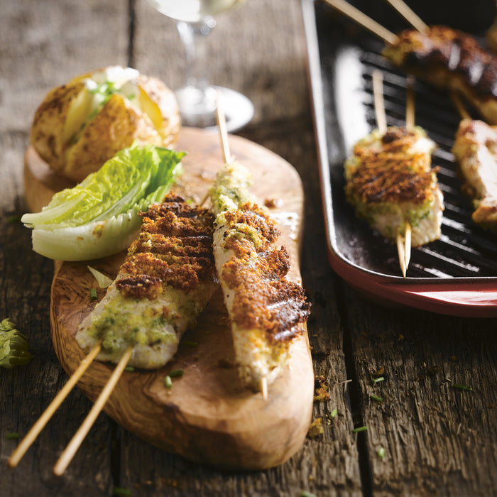 Le Creuset XXL grill met groeven