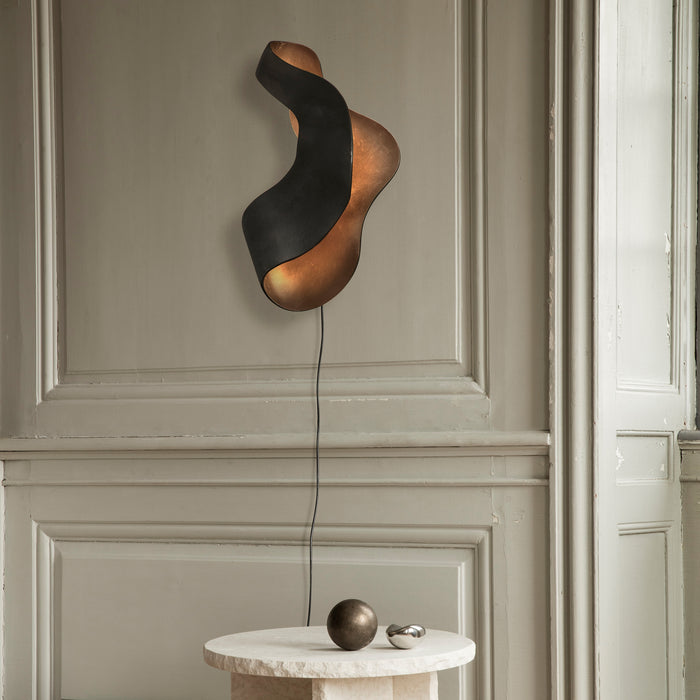 ferm LIVING Oyster Wandlamp - Black