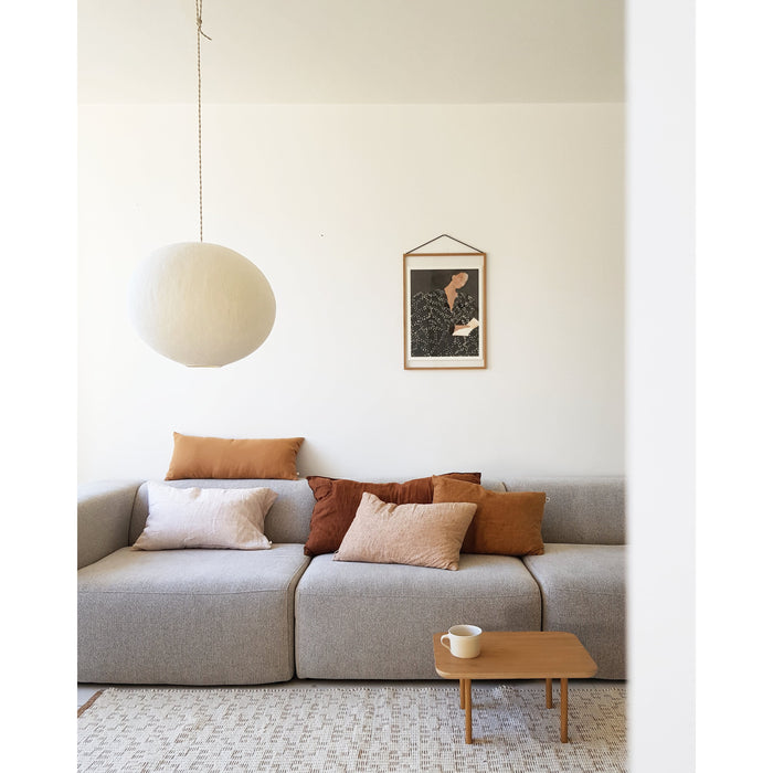 4x6 SOFA X6 zitelement 2 zonder leuning beige melange - 90 cm