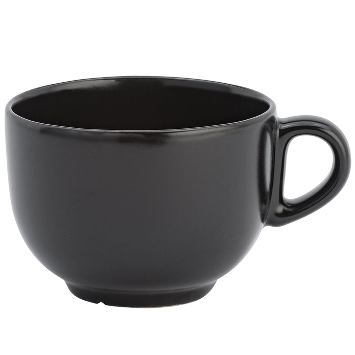 Lite-Body Soepkom met oor - Ø 11 Set van 6 stuks - 400 ml Zwart