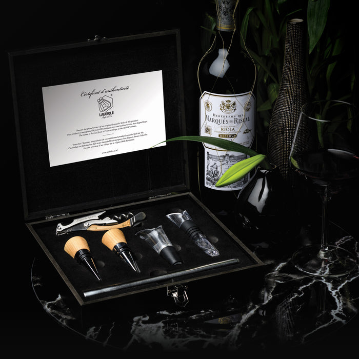 Laguiole Style de Vie Luxury Line Kurkentrekker met Accessoires