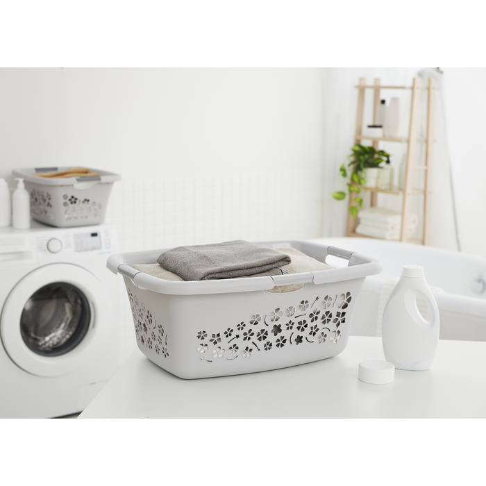 Rotho | Wasmand | 50 L Koelgrijs
