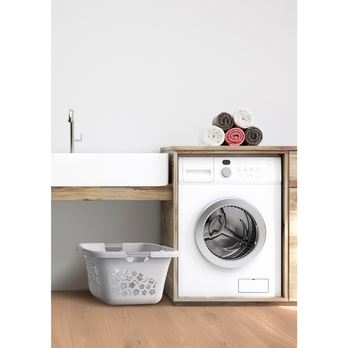 Rotho | Wasmand | 50 L Koelgrijs