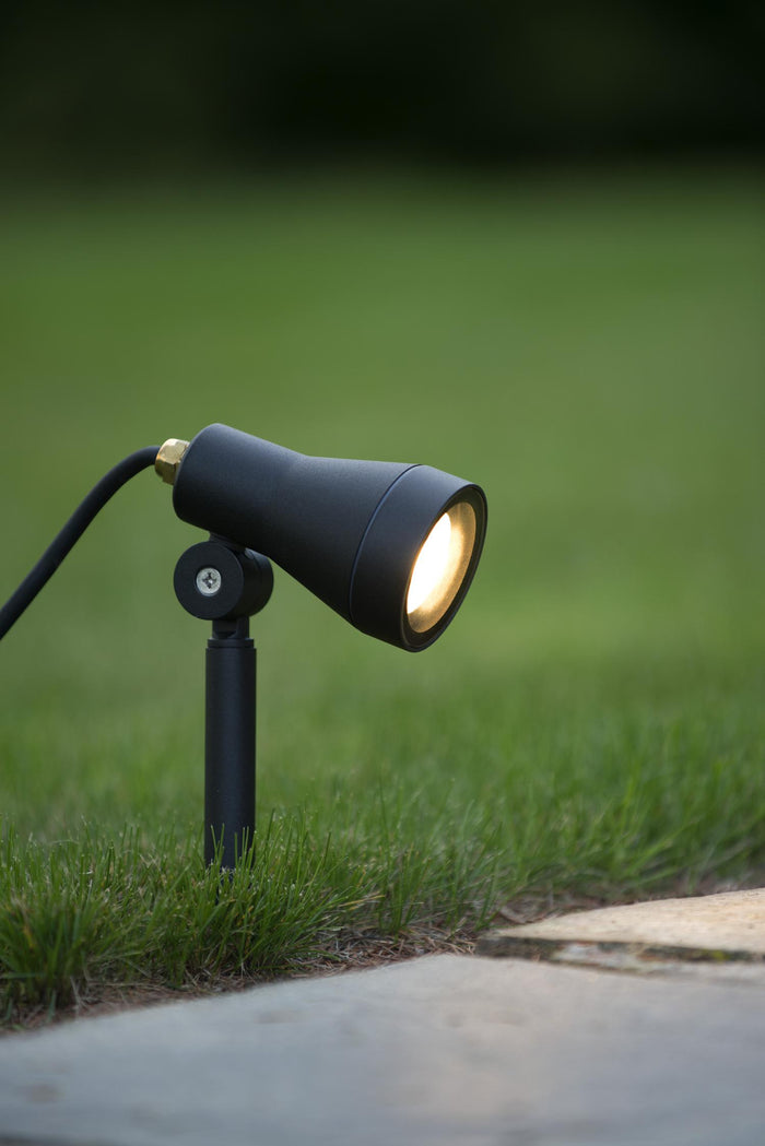 Lucide SPIKE Tuinspot - Zwart