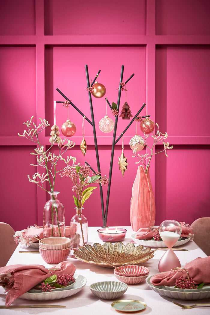 House of Seasons Boom Tafelklem voor Decoraties - L52 x H97 cm - Zwart