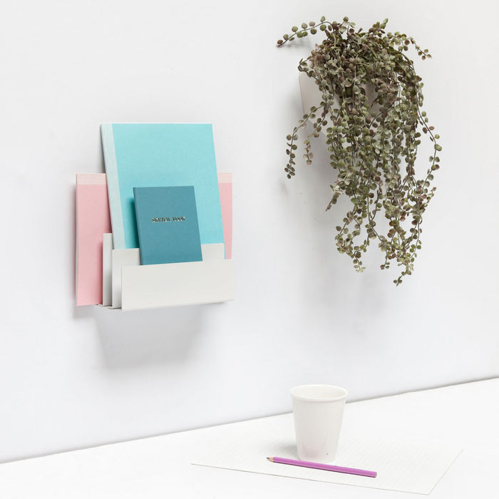 Groovy Magnets Magnetische Magazinehouder - Wit