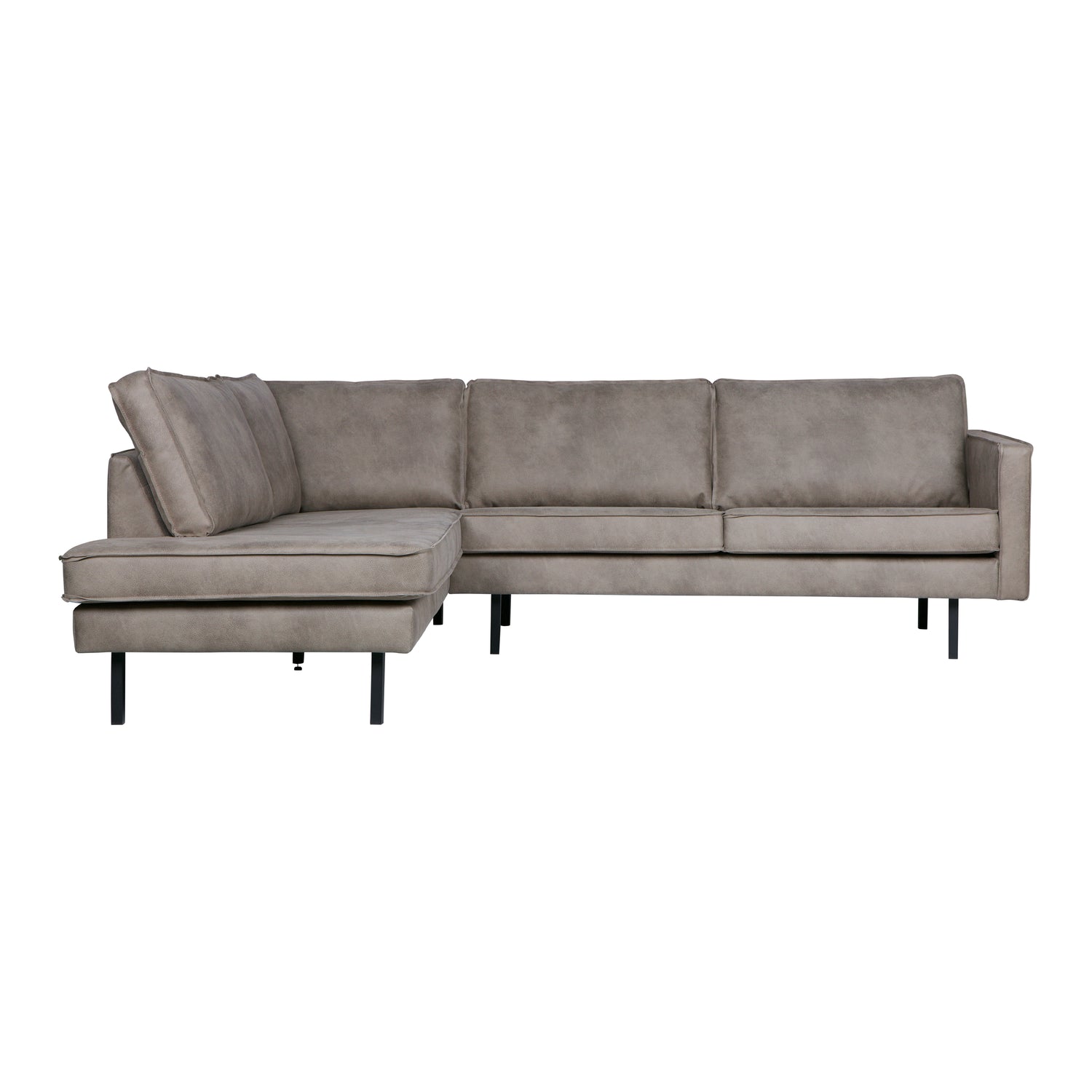 WOOOD Rodeo Hoekbank Links - Eco-leder -  Elephant